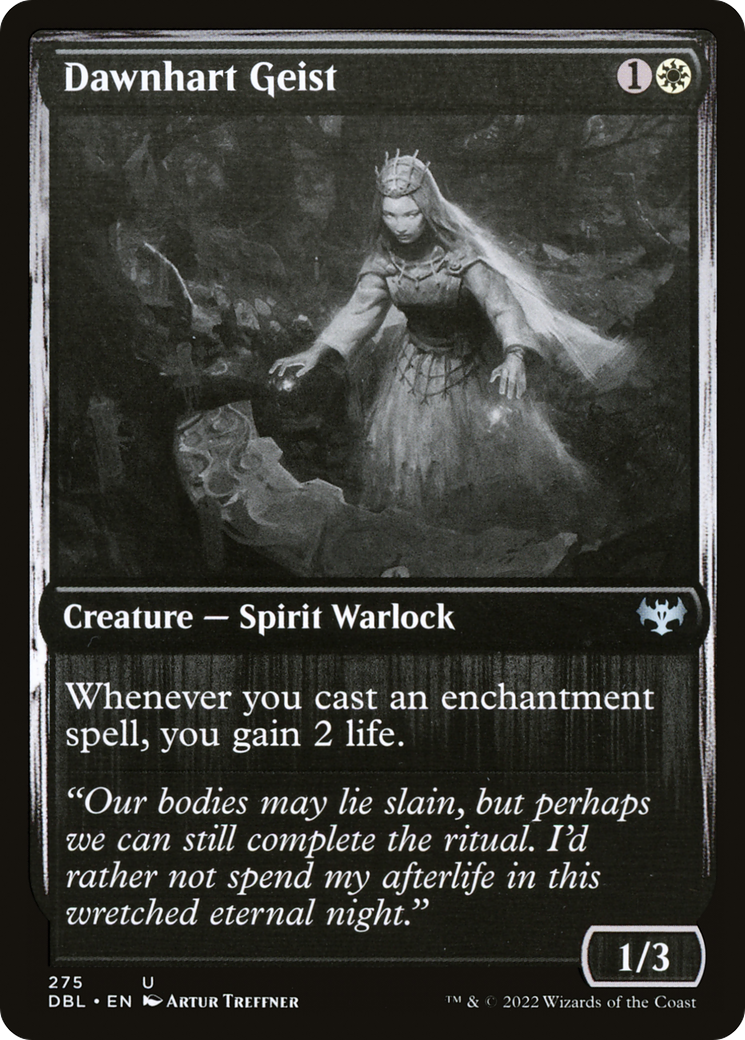Dawnhart Geist (275) Foil - Innistrad: Double Feature