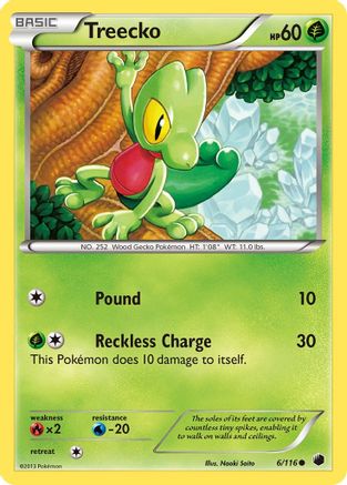 Treecko (6) Reverse Holofoil - Plasma Freeze