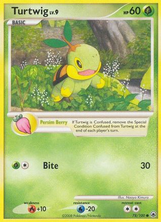 Turtwig (78) Reverse Holofoil - Majestic Dawn