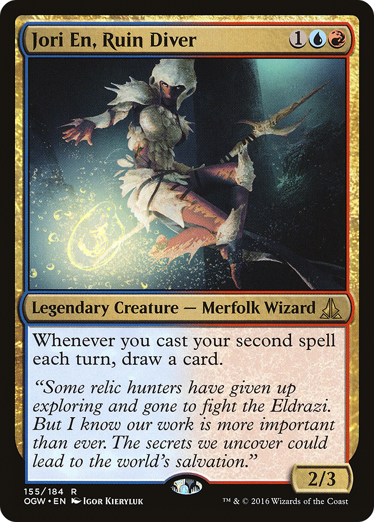 Jori En, Ruin Diver (155) Foil - Oath of the Gatewatch