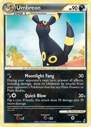 Umbreon (22) Reverse Holofoil - Call of Legends