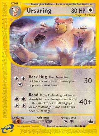 Ursaring (110) Reverse Holofoil - Skyridge