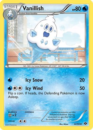 Vanillish (32) Reverse Holofoil - Next Destinies