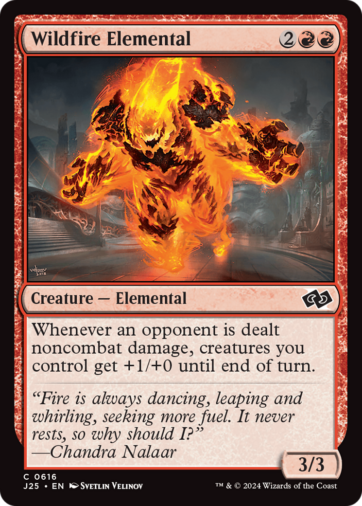Wildfire Elemental (616) - Foundations Jumpstart