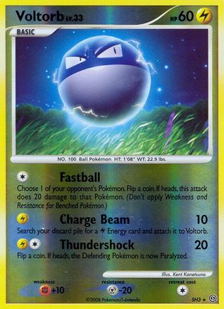 Voltorb (Shiny) (SH3) Reverse Holofoil - Stormfront