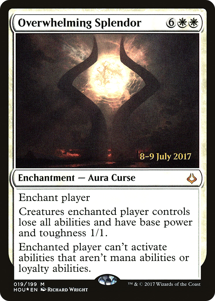 Overwhelming Splendor (019) Foil - Hour of Devastation Promos