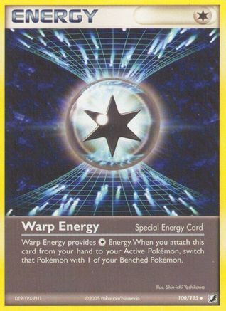 Warp Energy (100) Reverse Holofoil - Unseen Forces