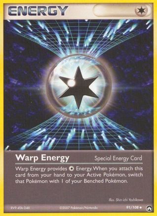 Warp Energy (91) Reverse Holofoil - Power Keepers