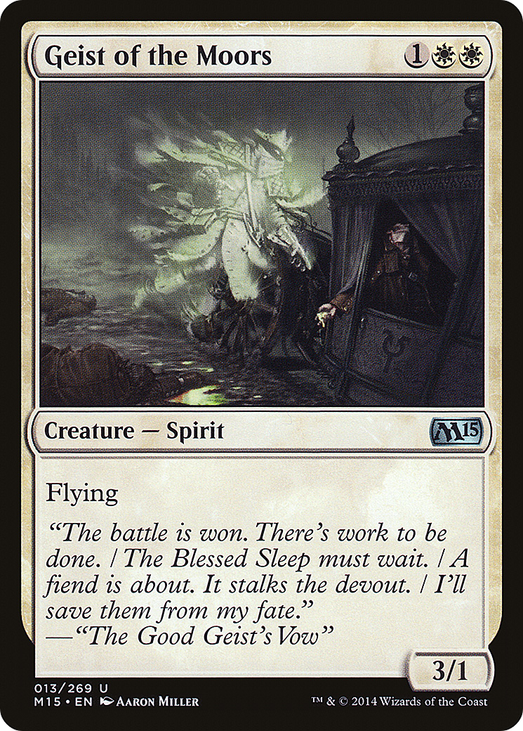 Geist of the Moors (013) - Magic 2015