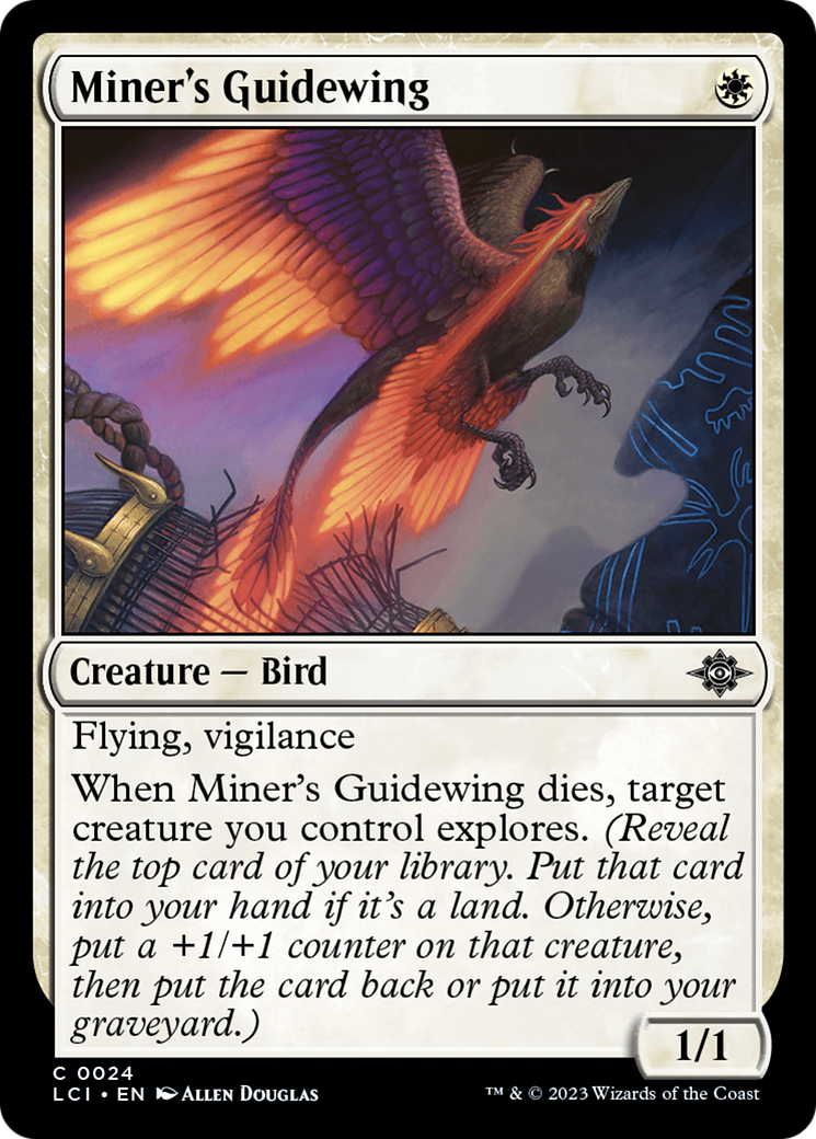 Miner's Guidewing (024) Foil - The Lost Caverns of Ixalan