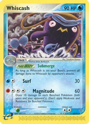 Whiscash (48) Reverse Holofoil - Dragon