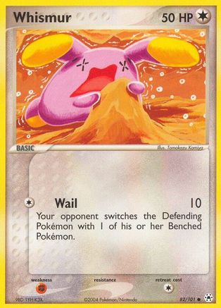 Whismur (82) Reverse Holofoil - Hidden Legends