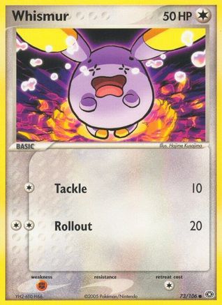 Whismur (73) Reverse Holofoil - Emerald