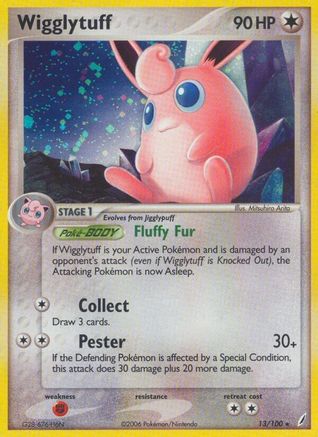 Wigglytuff (13) Reverse Holofoil - Crystal Guardians