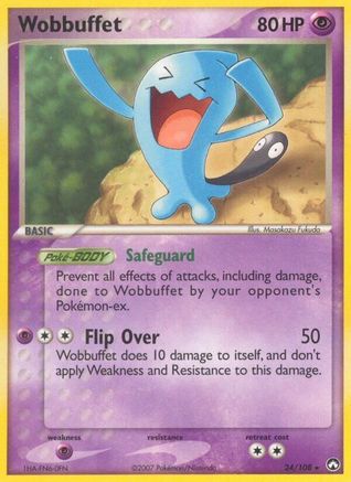 Wobbuffet (24) Reverse Holofoil - Power Keepers