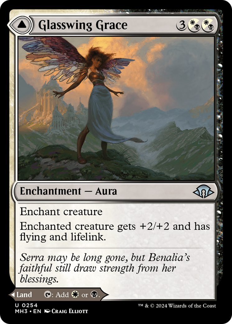 Glasswing Grace (254) Foil - Modern Horizons 3