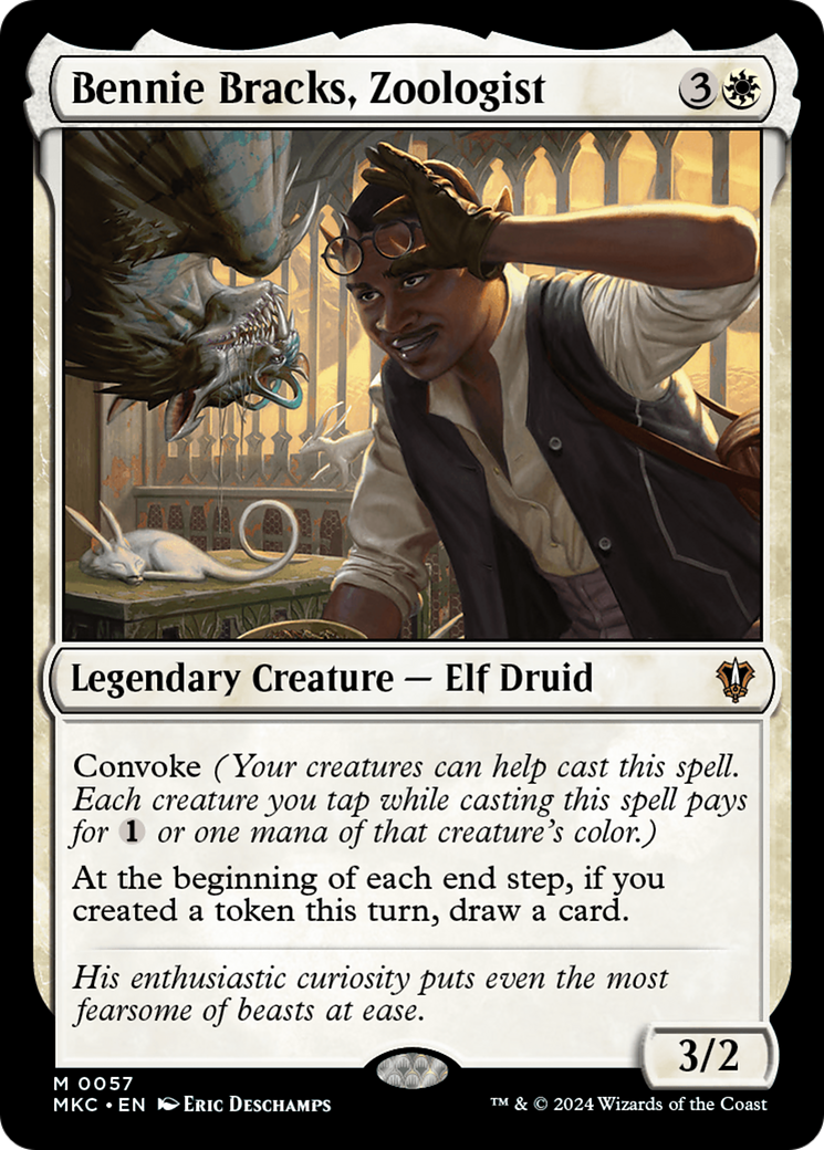 Bennie Bracks, Zoologist (057) - Murders at Karlov Manor Commander