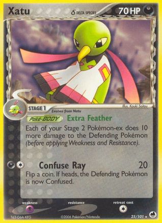 Xatu (Delta Species) (25) Reverse Holofoil - Dragon Frontiers