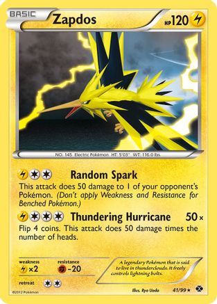 Zapdos (41) Reverse Holofoil - Next Destinies