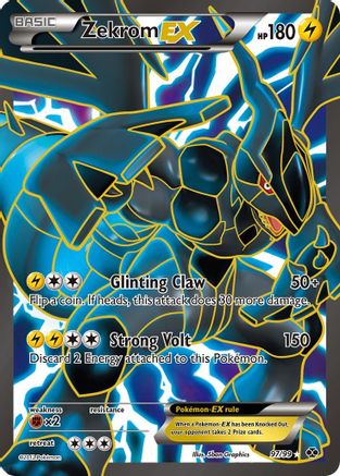 Zekrom EX (Full Art) (97) Holofoil - Next Destinies