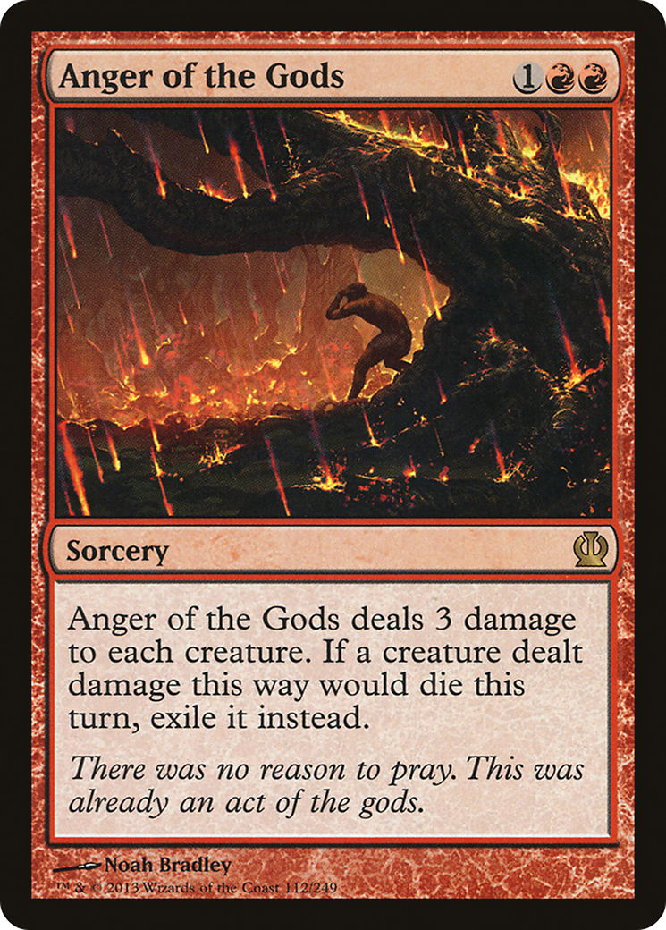 Anger of the Gods (112) Foil - Theros