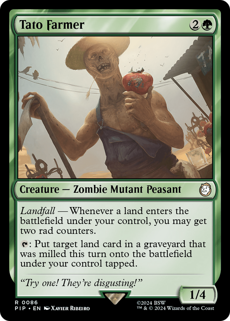 Tato Farmer (086) Foil - Fallout