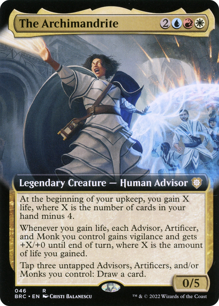 The Archimandrite (Extended Art) (046) Foil - The Brothers' War Commander