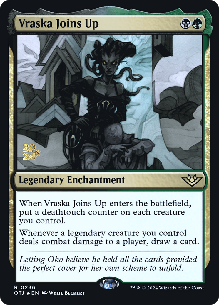 Vraska Joins Up (236) Foil - Outlaws of Thunder Junction Promos
