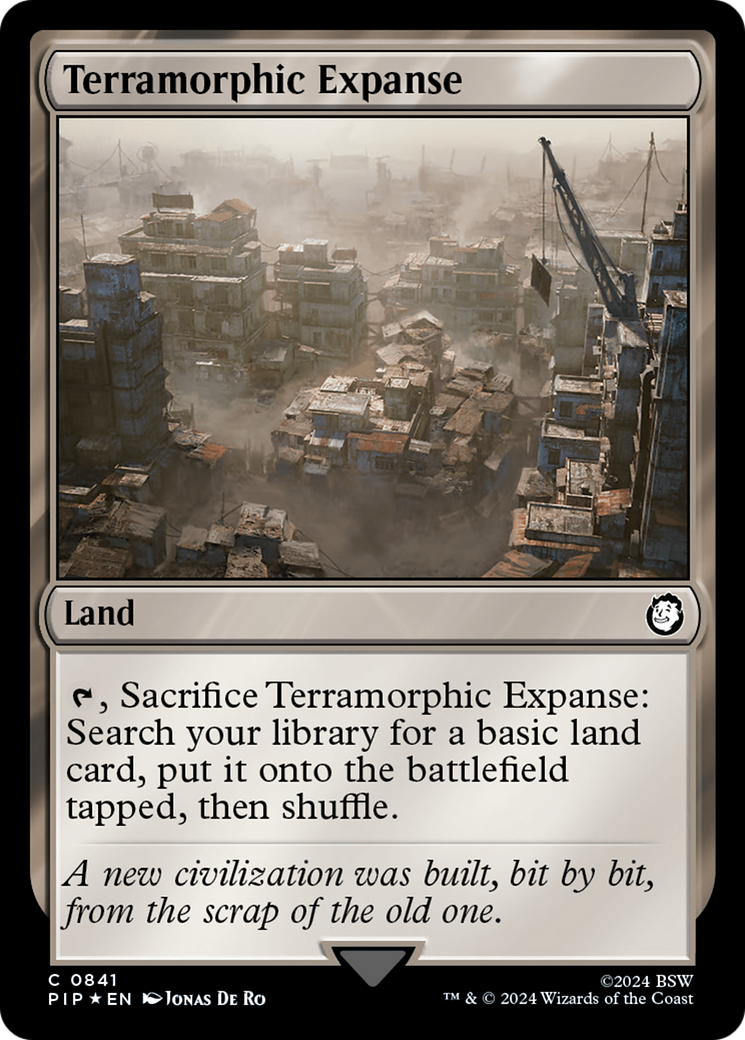 Terramorphic Expanse (Surge Foil) (841) Foil - Fallout
