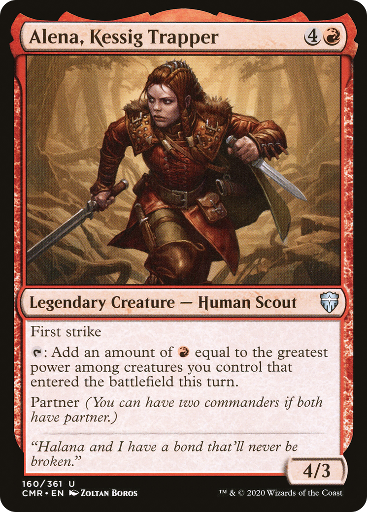 Alena, Kessig Trapper (160) - Commander Legends