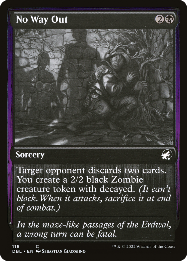 No Way Out (116) Foil - Innistrad: Double Feature