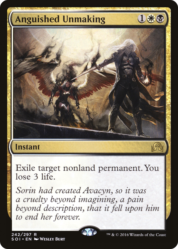 Anguished Unmaking (242) Foil - Shadows over Innistrad