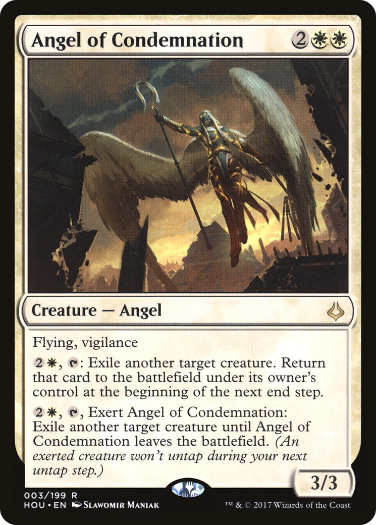 Angel of Condemnation (003) Foil - Hour of Devastation