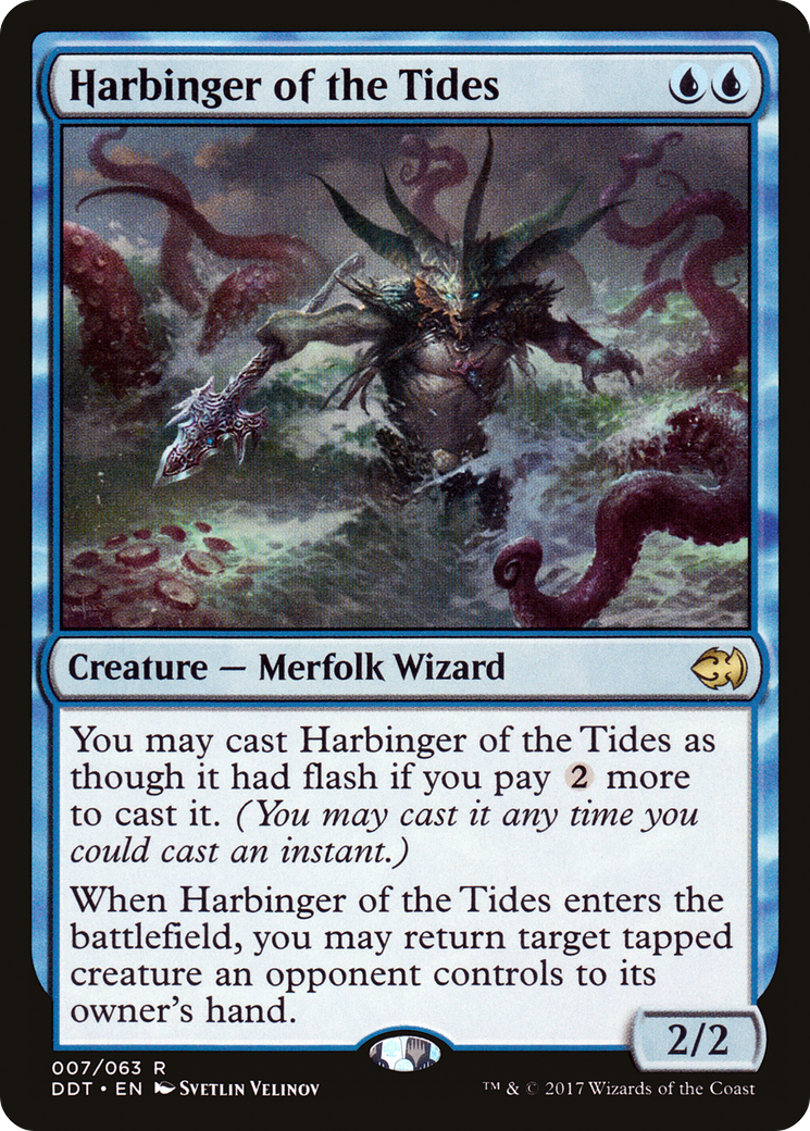 Harbinger of the Tides (007) - Duel Decks: Merfolk vs. Goblins