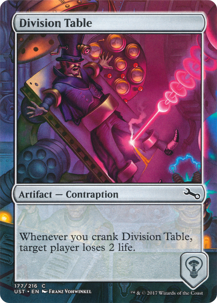 Division Table (177) Foil - Unstable