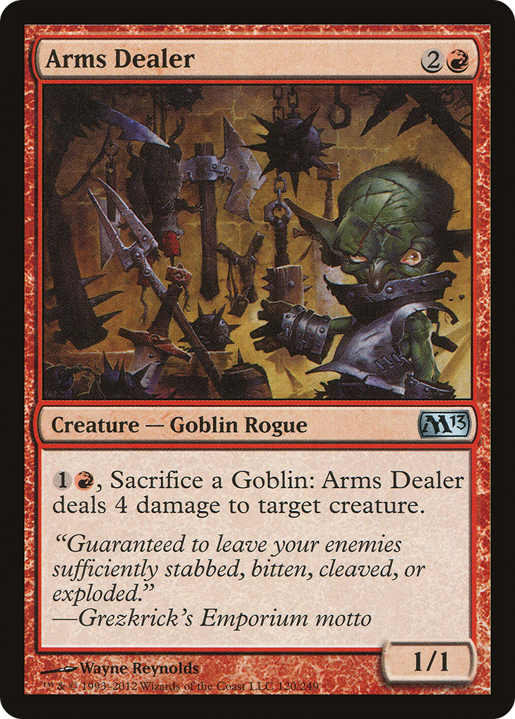 Arms Dealer (120) - Magic 2013