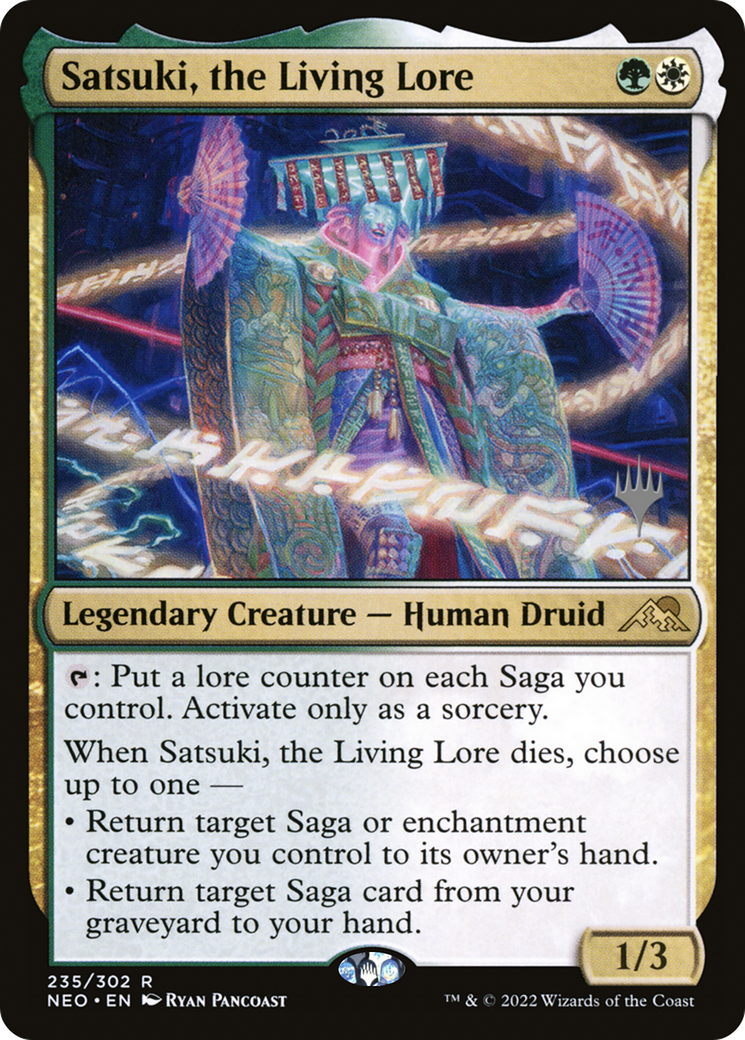 Satsuki, the Living Lore (235) - Kamigawa: Neon Dynasty Promos