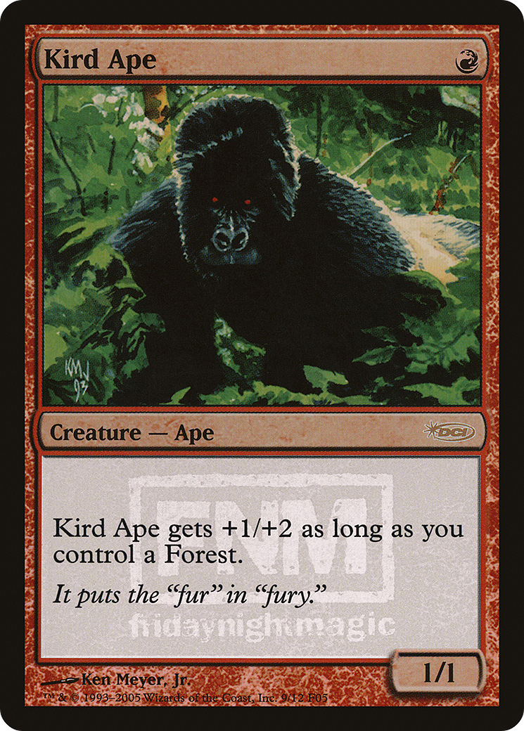 Kird Ape Foil - Friday Night Magic 2005