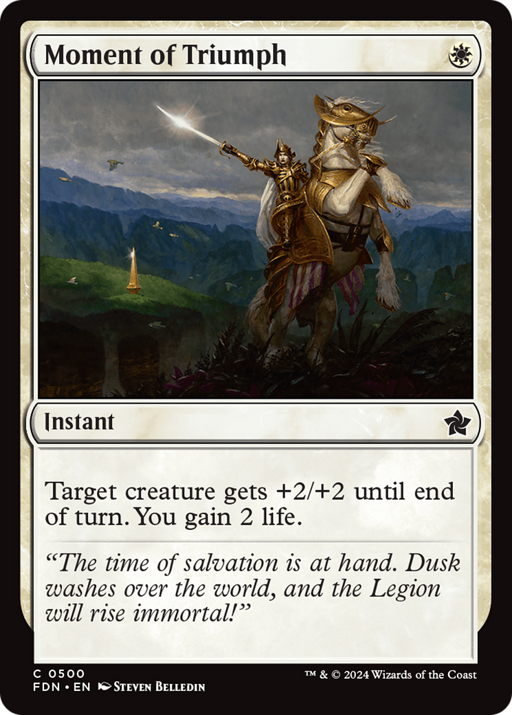 Moment of Triumph (500)