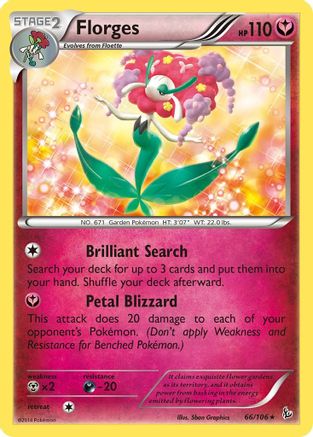Florges (66) Reverse Holofoil - XY Flashfire