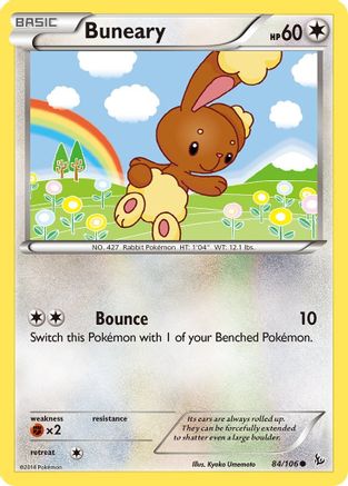 Buneary (84) Reverse Holofoil - XY Flashfire