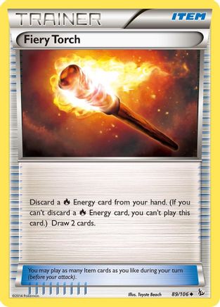 Fiery Torch (89) Reverse Holofoil - XY Flashfire