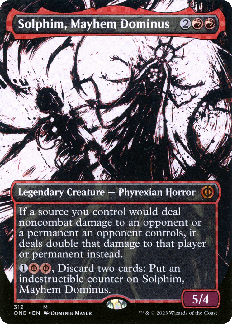 Solphim, Mayhem Dominus (Showcase) (312) Foil - Phyrexia: All Will Be One