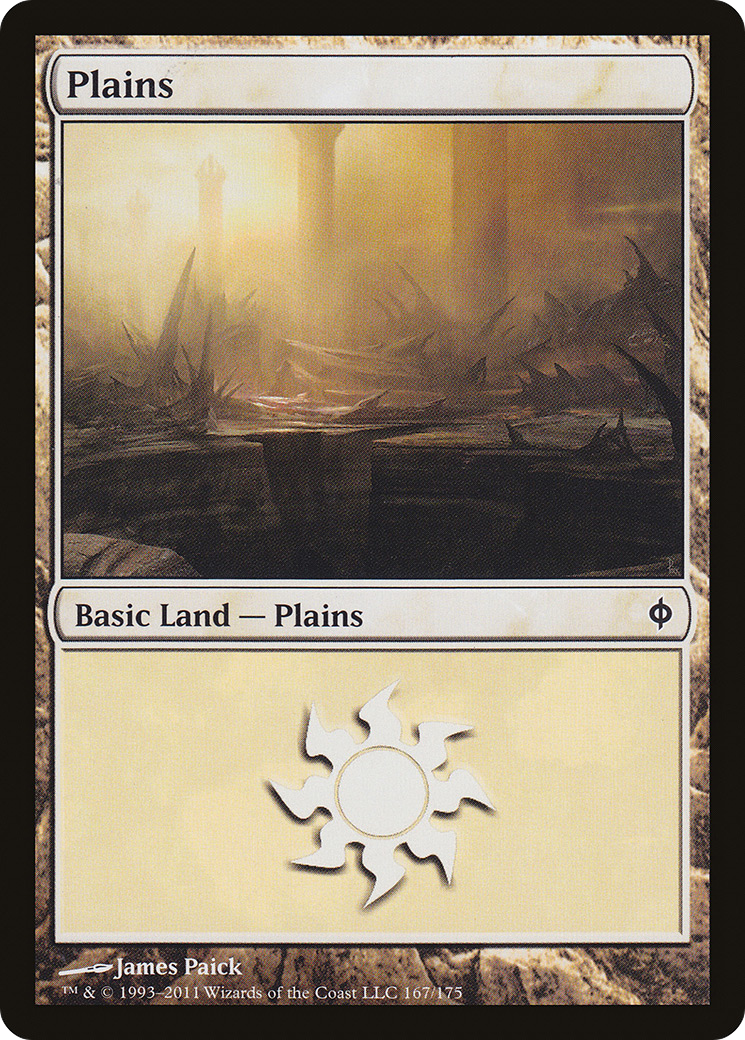 Plains (167) - New Phyrexia