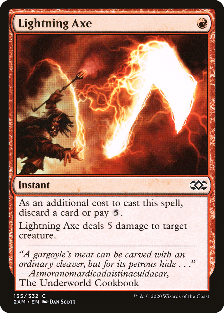 Lightning Axe (135) - Double Masters