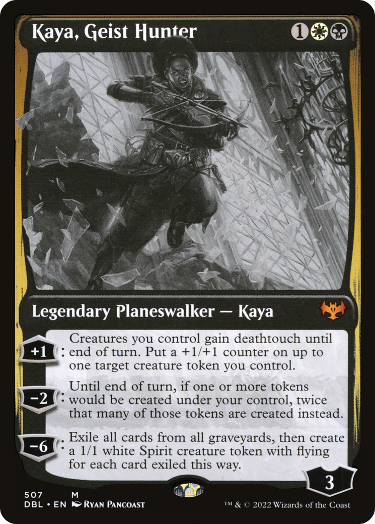 Kaya, Geist Hunter (507) Foil - Innistrad: Double Feature