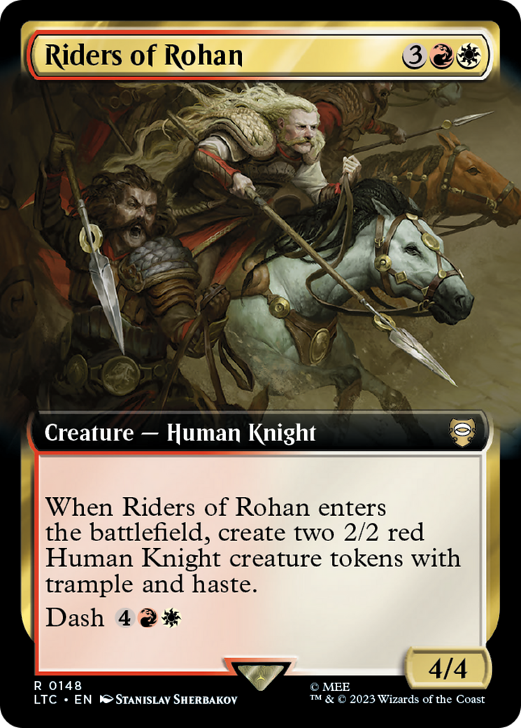 Riders of Rohan (Extended Art) (148) - Tales of Middle-earth Commander