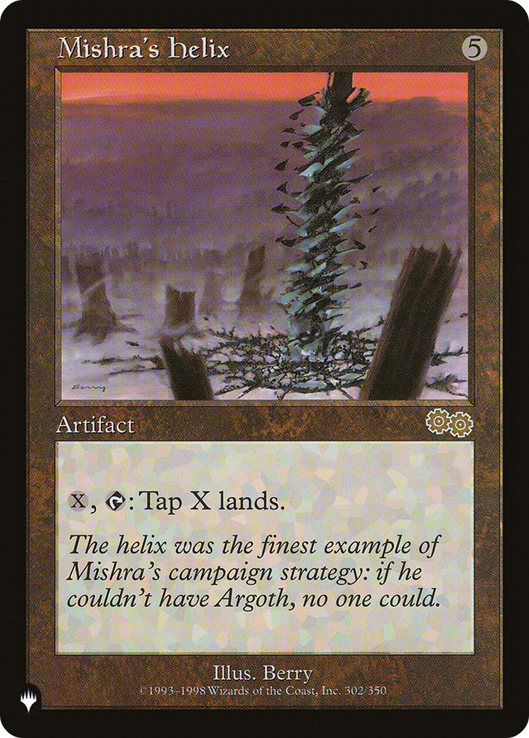 Mishra's Helix (Retro) (USG-302) - The List