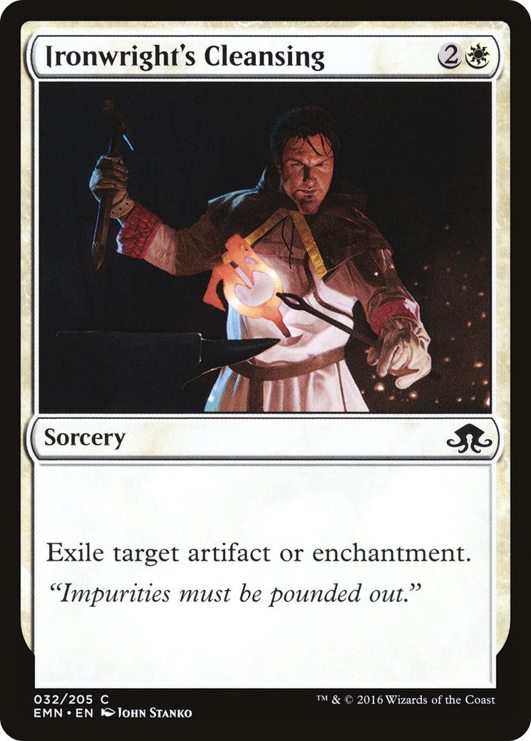 Ironwright's Cleansing (032) Foil - Eldritch Moon