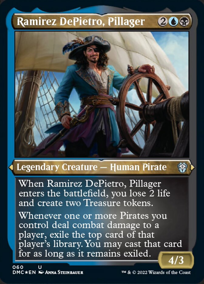 Ramirez DePietro, Pillager (060) Etched - Dominaria United Commander
